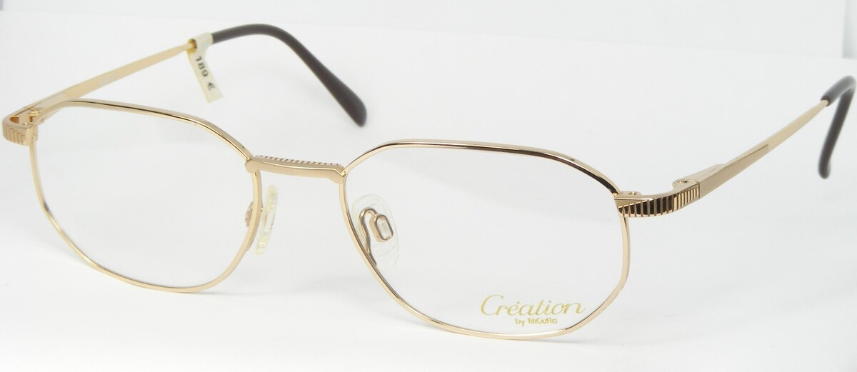 Creation Da Nigura K5003 A Oro Occhiali Sole Montatura 53-18-135mm (Note) - $42.56