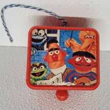 RARE Vintage Working Sesame Street Print Pull String Music Box Made in Japan - £36.60 GBP