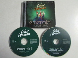 Celtic Woman Emerald Musical Gems Deluxe Edition Studio Cd+Live Concert Dvd Vg++ - £14.00 GBP