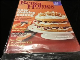 Better Homes and Gardens Magazine November 2011 Easy Holiday Baking - £7.83 GBP