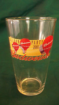 BUDWEISER ALBUQUERQUE BALLOON PARTY 2001 PINT GLASS WITH BALLOONS &amp; LOGOS - $30.00