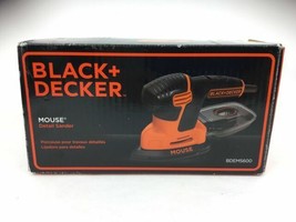 NEW BLACK DECKER BDEMS600 ELECTRIC ORBITAL MOUSE SANDER WITH DUST KIT 87... - £62.13 GBP