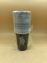 NEW 24 Sailor Jerry Spiced Rum Black Plastic Tumblers Durable Cups Anchor - £21.89 GBP
