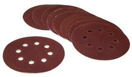 WEN 6305SP80 80-Grit Hook-and-Loop 5-Inch Sandpaper Sanding Discs, 10 Pack - £14.42 GBP