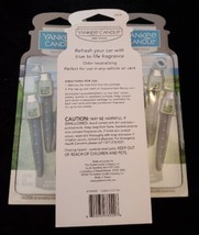 3 Yankee Candle Clean Cotton Car Vent Sticks Odor Neutralizing Car Air F... - $14.84
