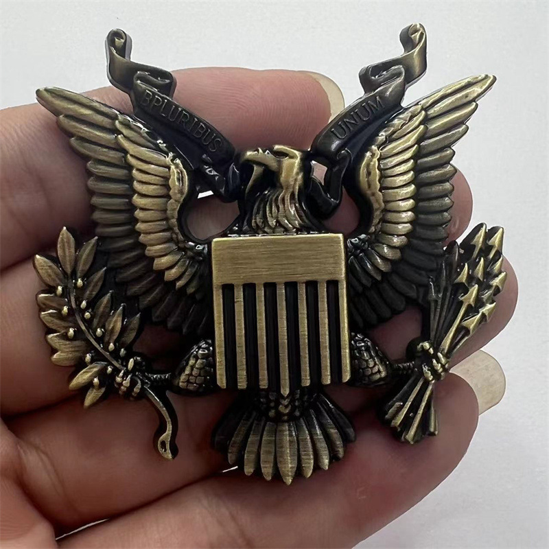 Personalized Three-Dimensional American President Eagle Car With Eagle Brand Met