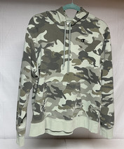 Champion Hoodie Womens Size XL Green Camouflage Hooded Pullover - $351.18 MXN