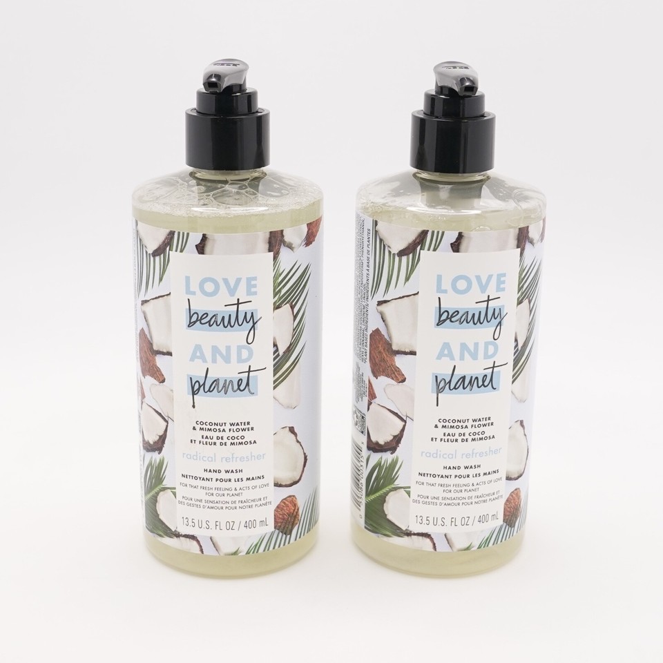 Love Beauty and Planet Refresher Hand Wash (Coconut Water &amp; Mimosa Flowe... - £13.26 GBP