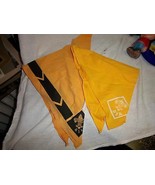 boy scouts of america lot of 2 neckerchief BSA black lettering and white... - €17,41 EUR