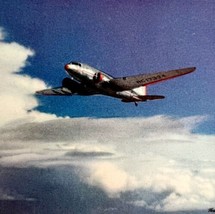 American Airlines Pilots Flagship Plane #3 Postcard In Flight c1930-40s PCBG11A - £26.28 GBP