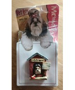 Shih Tzu Memo Pad And Doghouse Magnet - $129.06 MXN