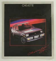 Vintage Automobile Car Showroom Book CHEVROLET CHEVETTE 1984 Advertising... - $17.87