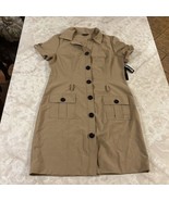 True Envy Dress Size 16 Front Zip 4 snap PocketsShort Sleeve - €20,47 EUR