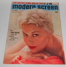 July 1956 MODERN SCREEN MAGAZINE Kim Novak Cover MARILYN MONROE. SAL MIN... - £23.21 GBP
