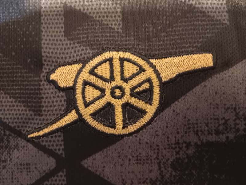 Gabriel Martinelli #11 Arsenal FC EPL Stadium Black Away Soccer Jersey 2022-2023 Item image 6