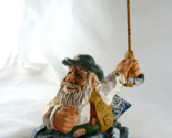 David Frykman The Fisherman Figurine 1996 with fishing poll man 5&quot; tall ... - $19.79