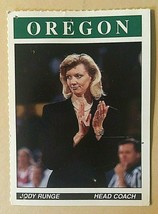 Jody Runge 1996 Oregon Women&#39;s Basketball Head Coach Card Very Rare! Free Ship - £6.34 GBP