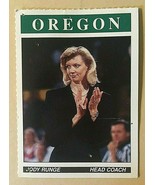 JODY RUNGE 1996 Oregon Women&#39;s Basketball Head Coach Card VERY RARE! Fre... - £6.38 GBP