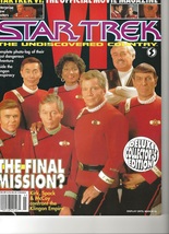Star Trek THE UNDISCOVERED COUNTRY movie magazine - £4.71 GBP