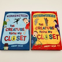 Lot of 2 The Creature From My Closet by Obert Skye Wonkenstein and Potte... - £6.41 GBP