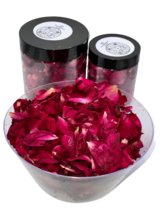 Premium Rose Forage - Healthy Natural High-Fiber Dried Flower Rabbit Treat  - £6.42 GBP