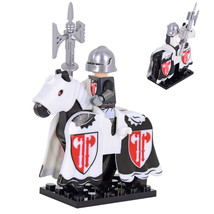 Mounted Polearm and Halberd Wielders Custom Minifigure Building Blocks - £4.70 GBP