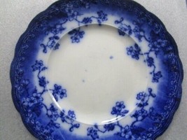 Wood &amp; Sons Blue Ware England Brunswick Antique 4 salad plates 9&quot; [bp3] - £96.20 GBP