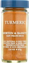 Morton &amp; Bassett Turmeric, All Natural, Kosher, MSG Free, Gluten Free &amp; ... - £19.74 GBP