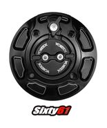 Kawasaki Ninja 400 R EX400 Gas Cap 2018-2023 2024 2025 Vortex Black V-3 ... - $131.71