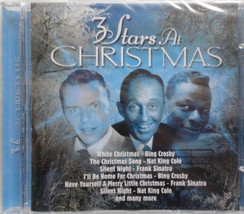 Bing Crosby, Frank Sinatra, Nat King Cole - 3 Stars At Christmas (CD, Comp, RE) - £3.09 GBP
