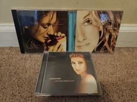 Lot of 3 Celine Dion CDs: These Are Special Times, All The Way, Talk About Love - £7.49 GBP