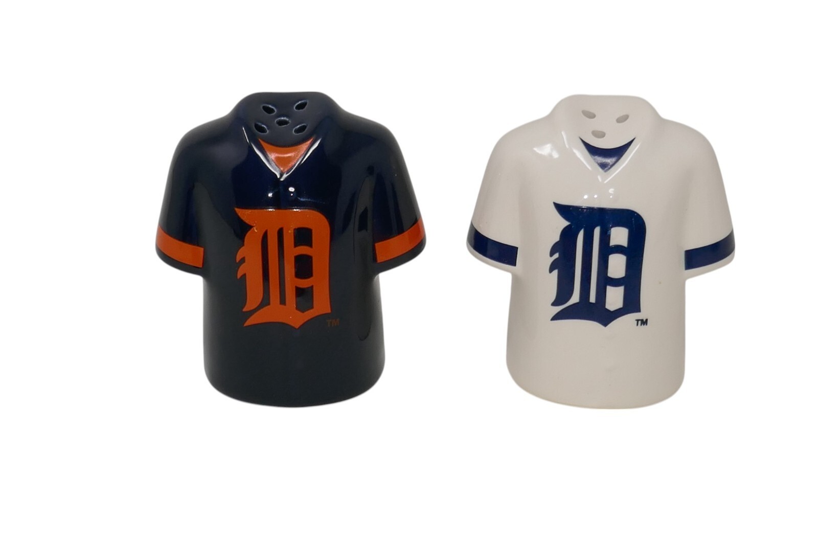 Detroit Tigers Game Day Salt And Pepper Old English D Jersey Shakers - $13.71