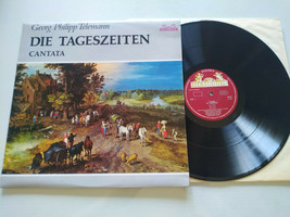 Telemann Die Tageszeiten Cantata Helmut Koch 1962 - LP 12 &quot; vinile VG/VG Am - $363.26 MXN