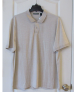Perry Ellis Short Slv V-neck Dressy Polo Black or Stone Men&#39;s Sz XXL NWT... - $22.25