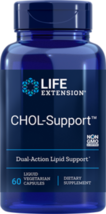 MAKE OFFER! 2 Pack Life Extension Chol Support HDL LDL Cholesterol 60 veg caps image 1