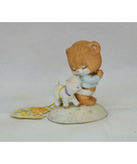Vintage George Good Let&#39;s Say Prayer&#39;s Teddy Bear Porcelain Figurine - £11.74 GBP