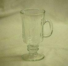 Vintage Libbey Irish Coffee Mug Clear Glass Pedestal Footed Replacement Cup - £11.59 GBP