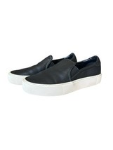 UGG Jass Black Leather Slip On Sneakers Size 7.5 - $34.65