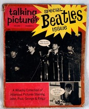 1964 Talking Pictures Magazine Vol 1 No 1 Special Beatles Issue Whacky Pics - £20.71 GBP