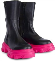 Urbnkicks women&#39;s double zipper leather boots for women - £187.14 GBP