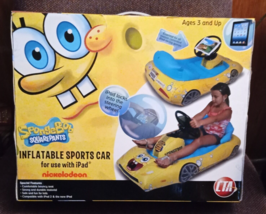 SpongeBob SquarePants Nickelodeon Inflatable Sports Car For Use With Ipad - £101.29 GBP