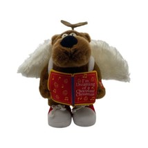 Angel Christmas Plush Teddy Bear Kurt Adler I’m Dreaming Of Chocolate Christmas - £18.65 GBP