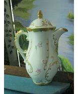 Antique German Chocolatier Coffee Pot 10&quot;  [67] - €105,64 EUR