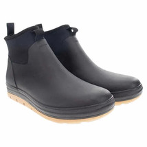 Staheekum Neoprene Waterproof Black Men&#39;s Rain Boots Size 8 NIB - £39.50 GBP