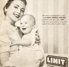 1955 Linit Laundry Starch Advertisement Anne Jeffreys Sterling TV Actres... - $19.99