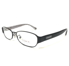 Coach Eyeglasses Frames HC5018 Rose 9077 Black White Cat Eye Logos 53-15-135 - £52.14 GBP
