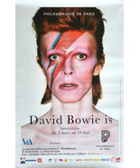 DAVID BOWIE - ORIGINAL EXHIBITION POSTER - DAVID BOWIE IS - PARIS - 2015 - $284.05