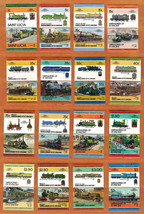 Worldwide Collection &amp; Lots VF MNH Stamps Set  Locomotive Train Railroad #1 - £2.92 GBP