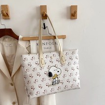 Snoopy Handbags Women Bags Cute  Bag Fashion  Tote Soft Shopping Bag Purses and  - £142.75 GBP