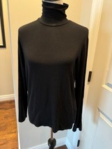 Reformation Jeans Black Turtleneck SZ M EUC - $58.41